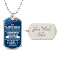 Dad_To My Army Dad_Dog Tag