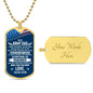 Dad_To My Army Dad_Dog Tag