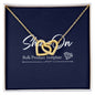 Interlocking Hearts Necklace