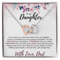 Daughter_from Dad_If ever there is a tomorrow Interlocking Hearts Necklace