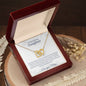 Daughter_On your journey in life Interlocking Hearts Necklace