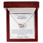 Daughter_On your journey in life Interlocking Hearts Necklace