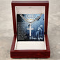 Dad_You Are So Special To Me_Artisan Cross on Cuban link Chain