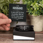 Husband_In your arms_Men's Cross Bracelet