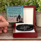 Husband_The only_Men's Cross Bracelet