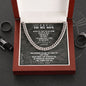 Son | Believe in Yourself | Cuban Link Chain