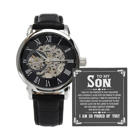 Son_I Wish You The Strength_Openwork Watch