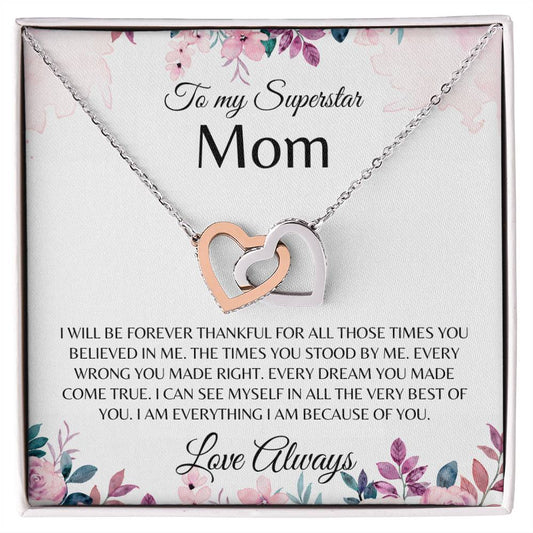 Mom_I Will Be Forever Thankful_Interlocking Hearts Necklace