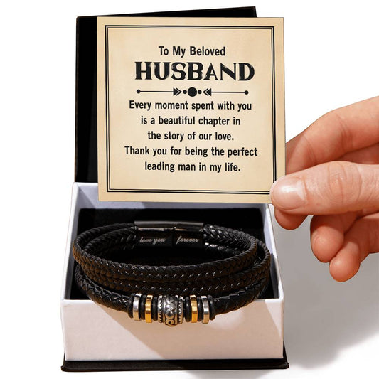 Husband_Every Moment Spect With You_Love You Forever Bracelet